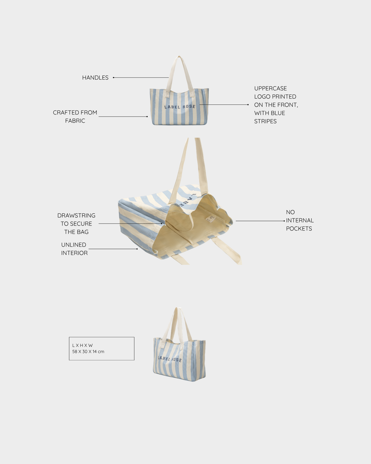 TOTE BAG LR - RAYAS