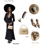 Borsa a mano LESLIE - BEIGE