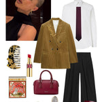 Bolso de mano BLINKY - VELVET PLUM