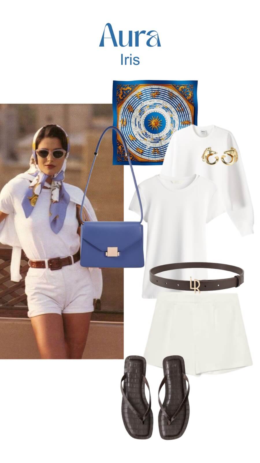 Borsa a tracolla AURA - IRIS