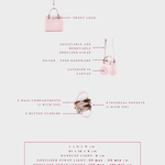 Bolso de mano MARGOT SMALL 30.05 LE - ROSA BRILLANTE - PREVENTA