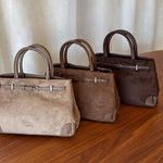 MINA Handbag - CHOCOLATE