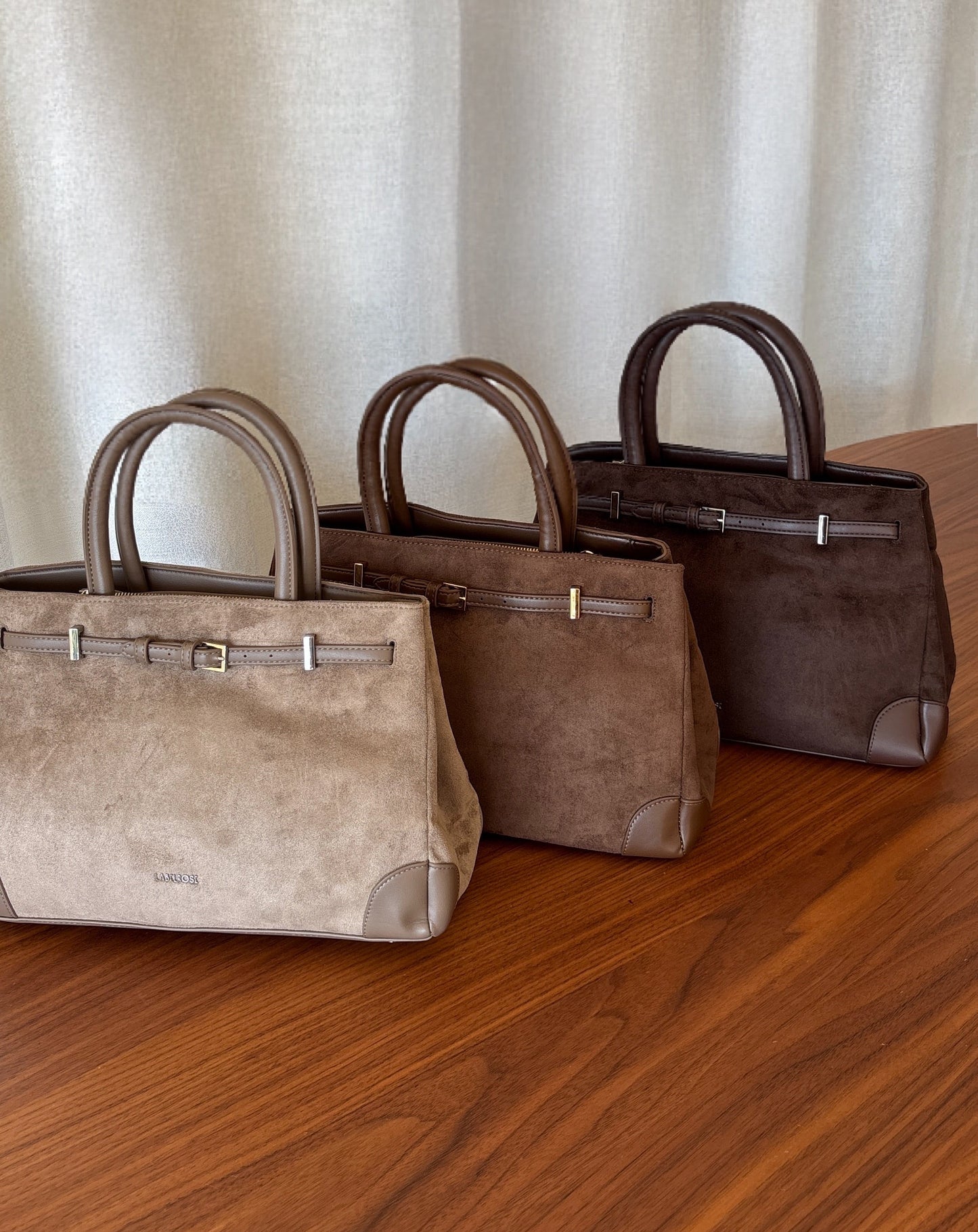 MINA Handbag - CHOCOLATE