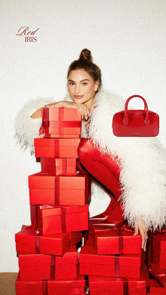 Borsa a mano IRIS - RED