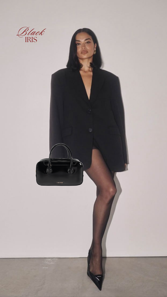 Borsa a mano IRIS - BLACK