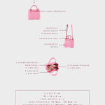 Bolso de mano MARGOT SMALL 30.05 LE - COOL PINK - PREVENTA