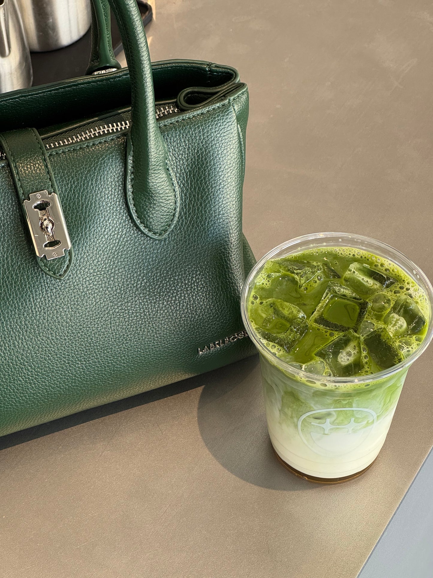 Borsa a mano LENÚ - GREEN