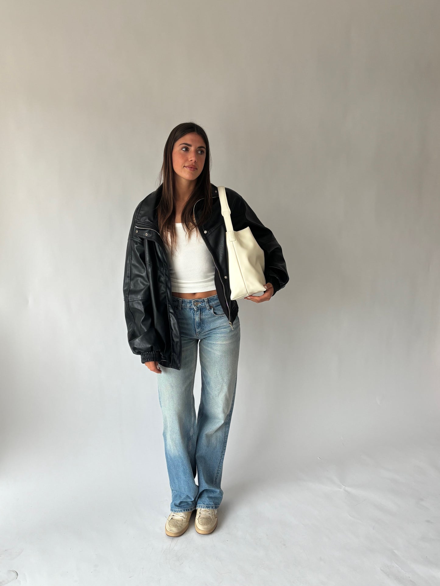 Shopper bag RUBY - MILK