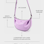 Borsa a spalla ARYA - LILAC