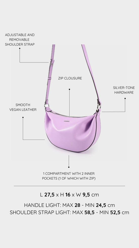 Bolso de hombro ARYA - LILA