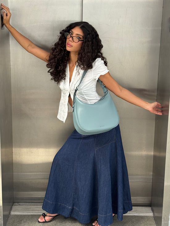 Bolso de hombro LILLIAN - AZUL CADETE