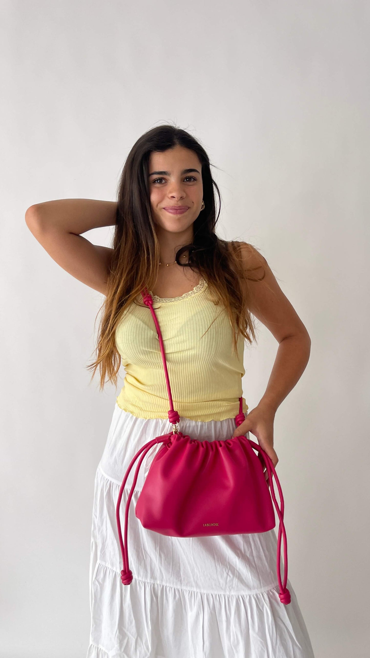 Borsa a tracolla JUDY - RASPBERRY