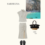 CORAL Straw Bag - BLACK