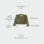 Borsa in tessuto COAST - GREEN