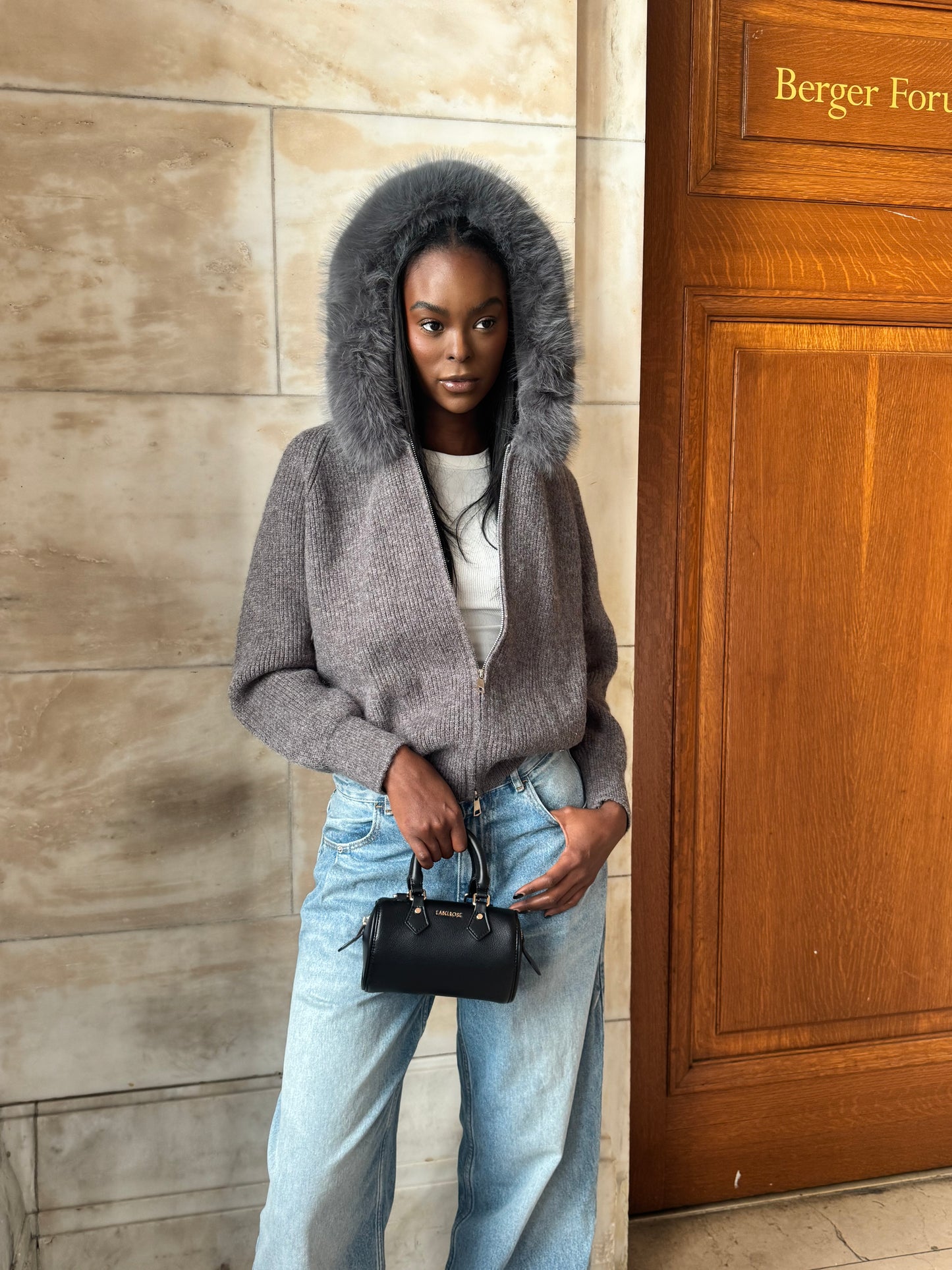 Borsa a mano Bauletto EROS - BLACK