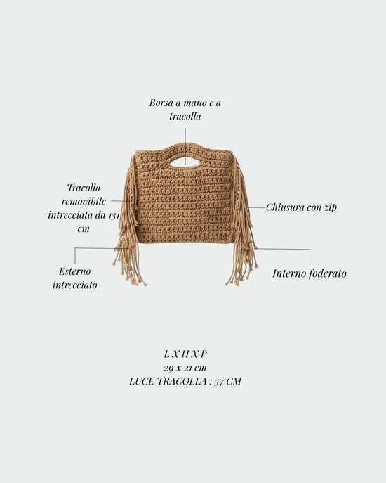 COAST fabric bag - SAND