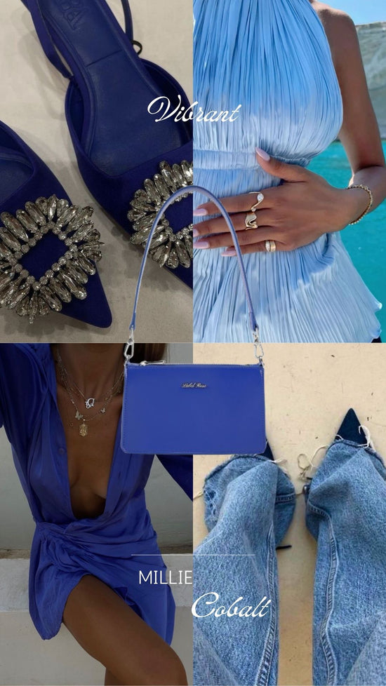 Borsa a spalla MILLIE - COBALT