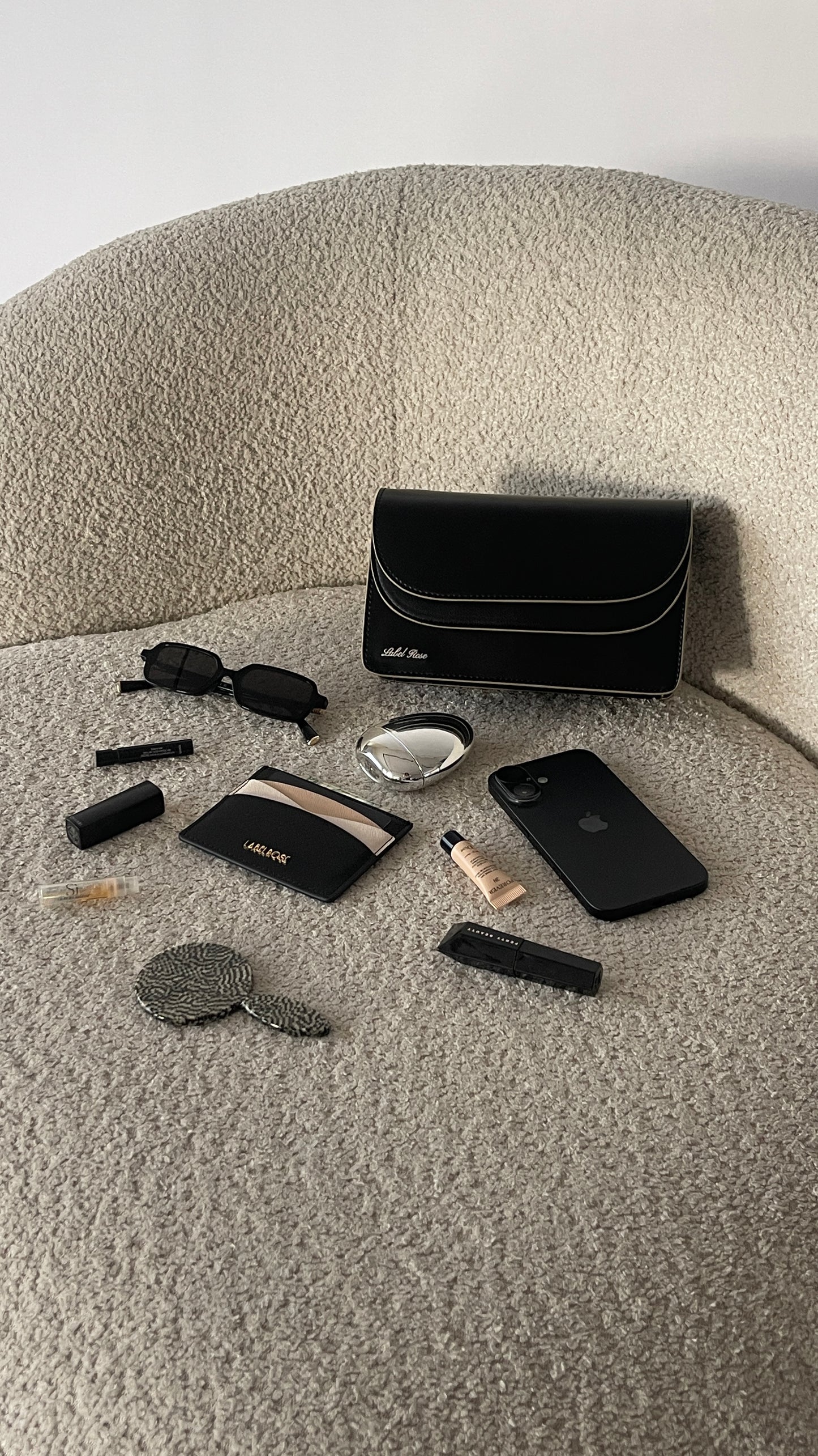 ARIANA Shoulder Bag - BLACK
