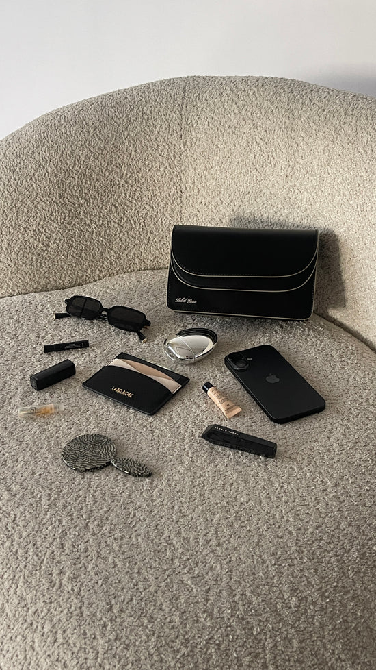 Borsa a spalla ARIANA - BLACK