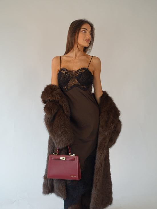 Borsa a mano PARIS SMALL- SWEET PLUM