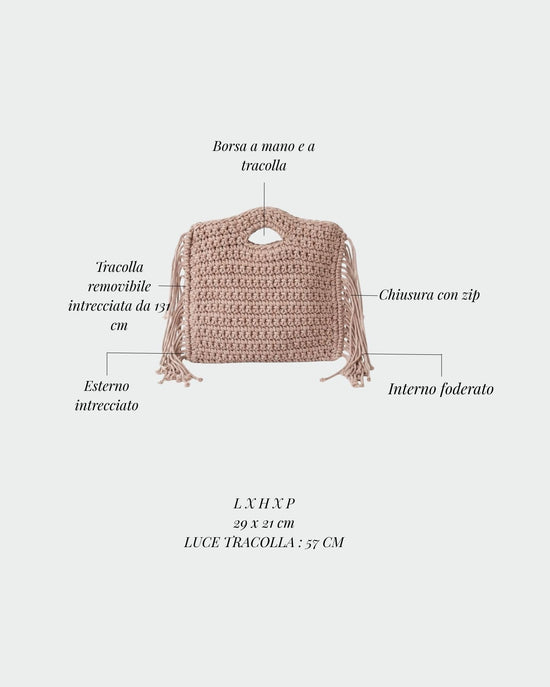COAST Fabric bag - PINK