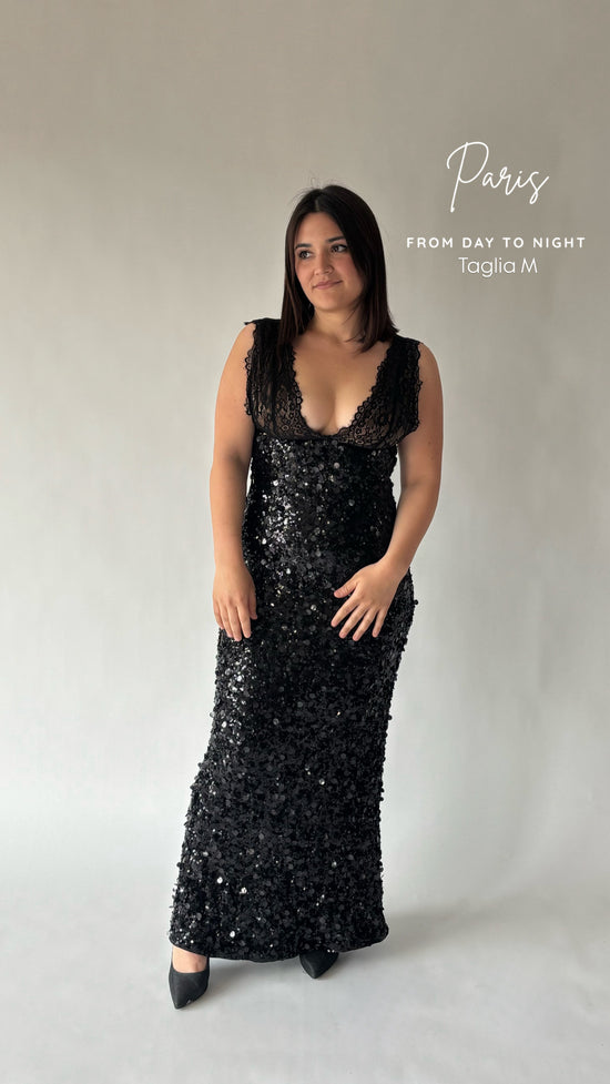 Vestito PARIS - BLACK