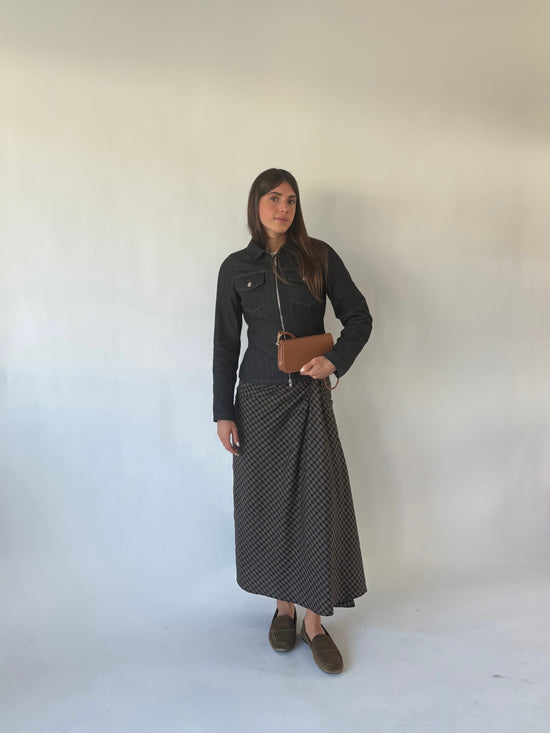 Bolso de hombro NICOLE - CARAMELO