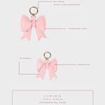 Portachiavi fiocco LR - PIGGY PINK