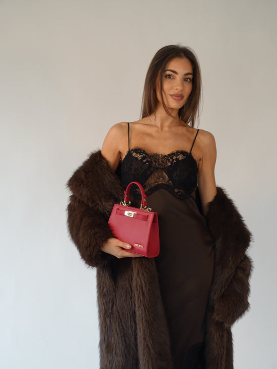 PARIS MINI Handbag - FLAME ROUGE