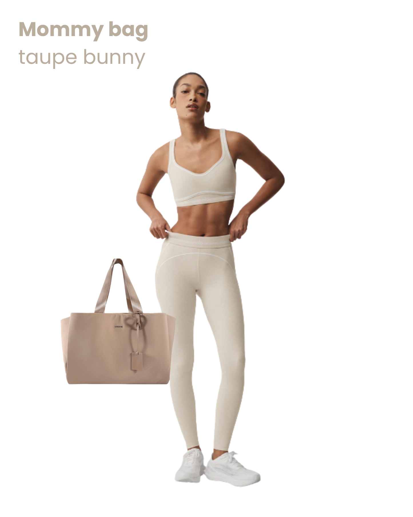 MOMMY BAG organizer bag - TAUPE BUNNY