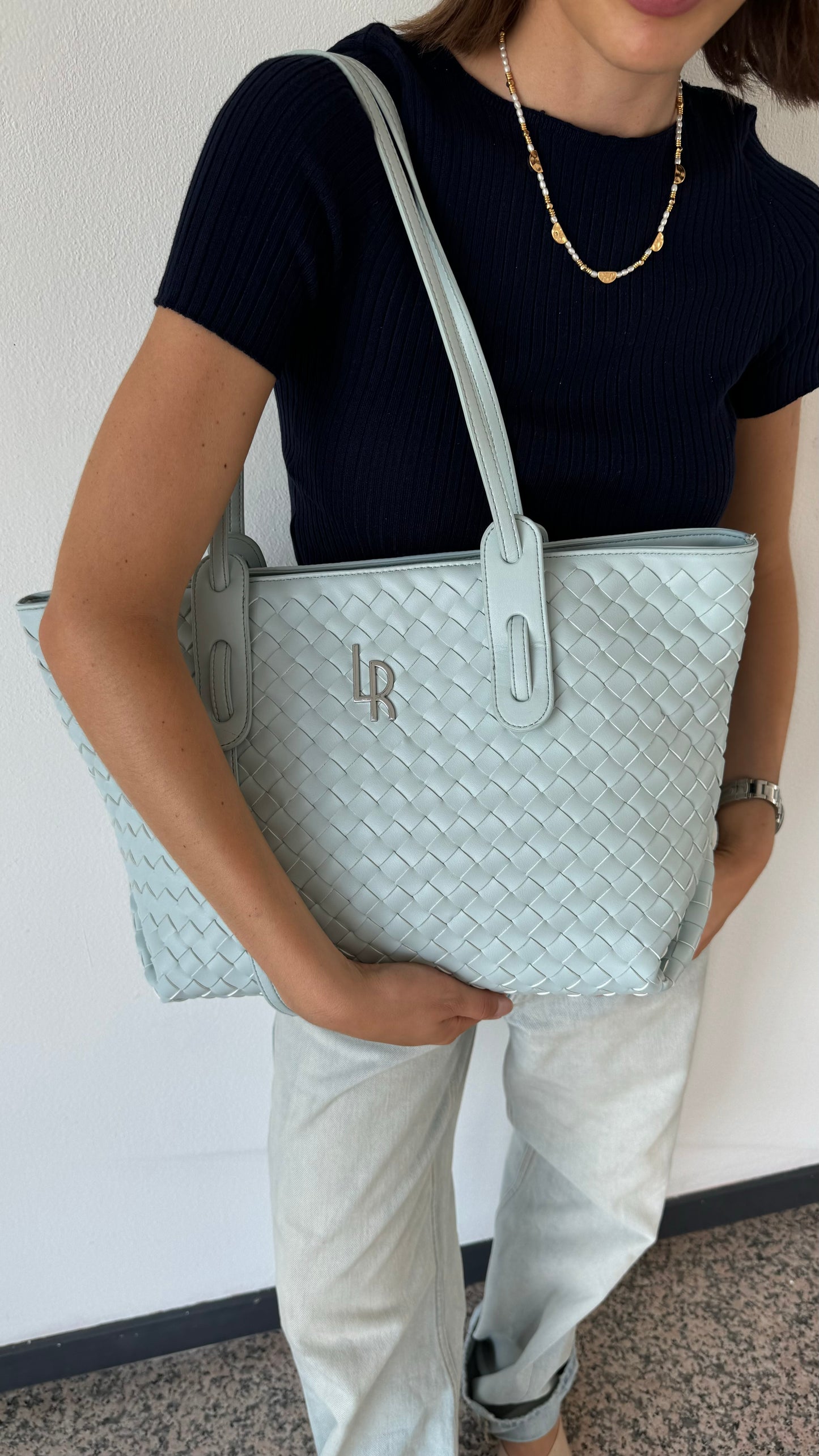 MATY Shoulder Bag - POWDER BLUE