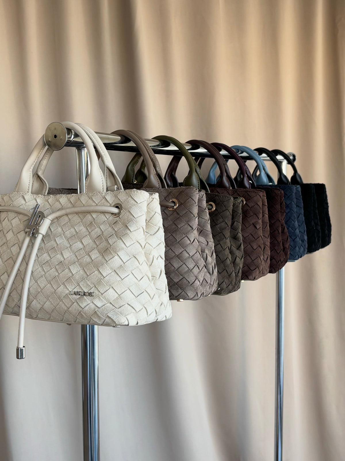 Borsa a mano MEGAN SIMILSUEDE - MUSK