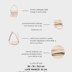 MEREDITH Shoulder Bag - BEIGE