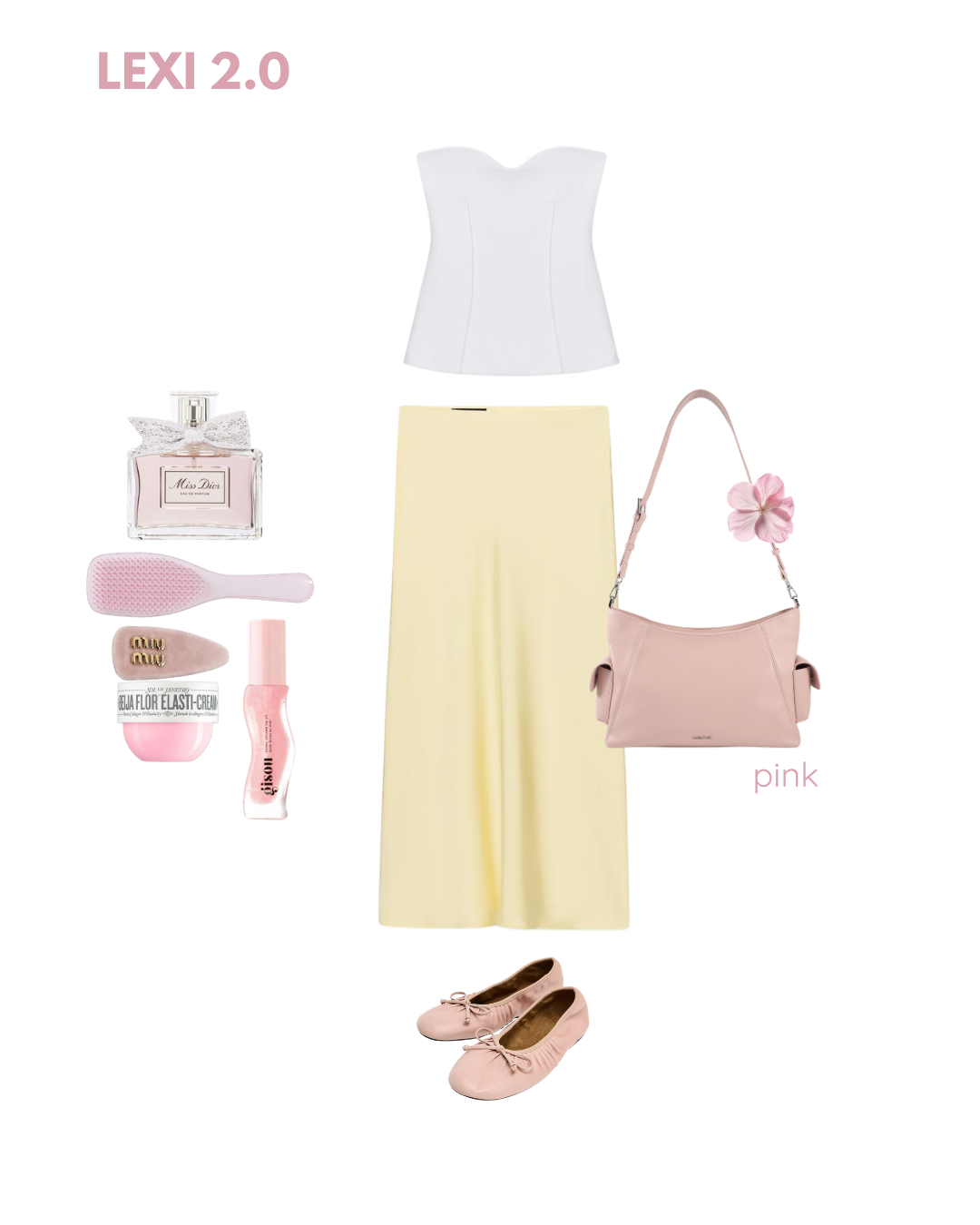 LEXI 2.0 Shoulder Bag - PINK