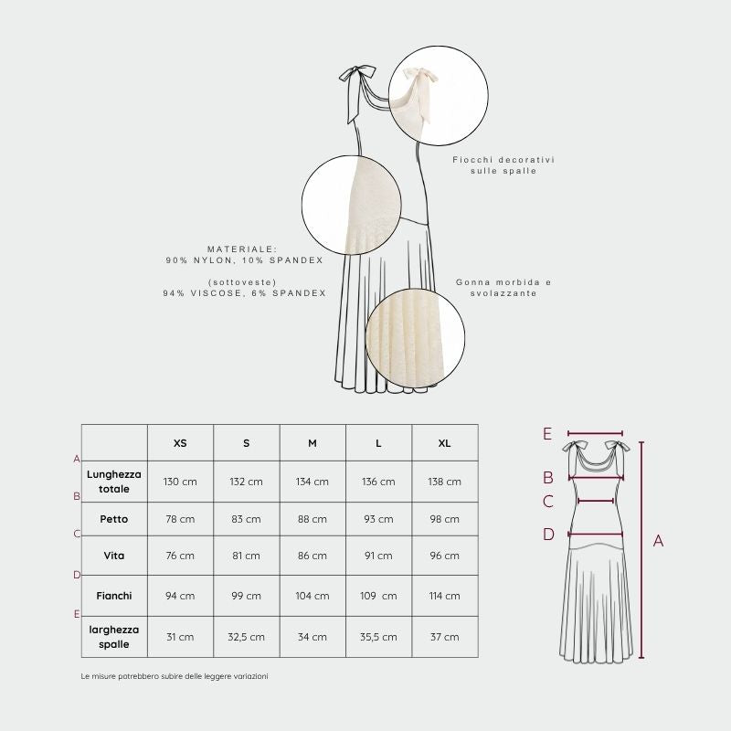 Vestito NIKI - CREAM