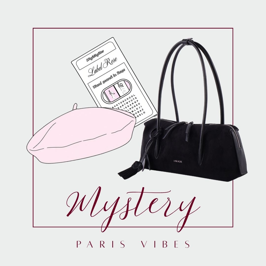 MYSTERY PARIS VIBES - BLACK SILVER