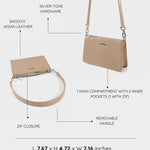 MILLIE Shoulder Bag - BEIGE