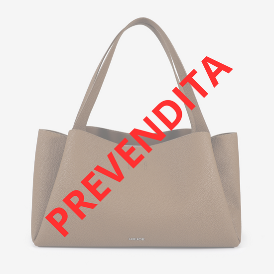 Borsa a spalla IVORY - CHOCOLATE PREVENDITA