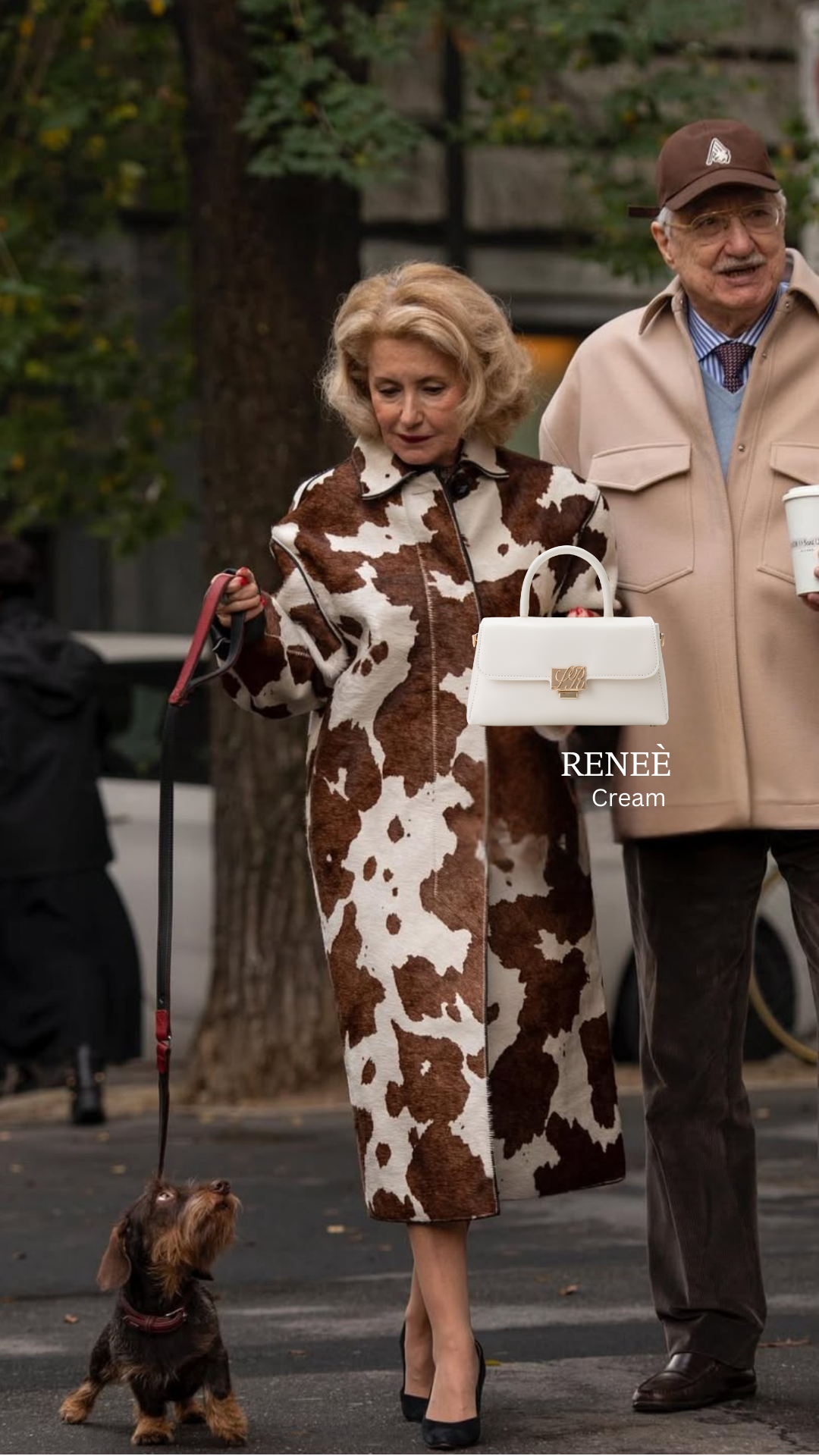 Borsa a mano RENEÉ- CREAM