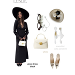 Borsa a mano LESLIE - WHITE