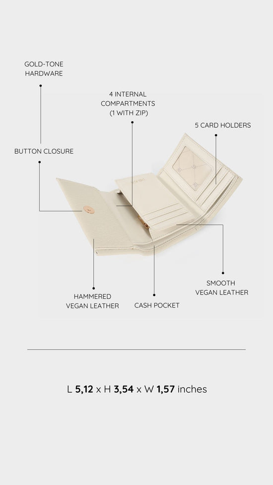 Portafoglio CRI WALLET - CREAM