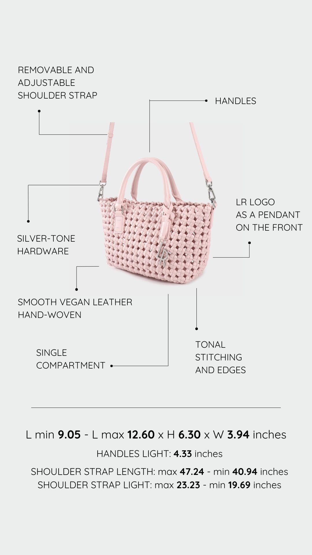 YVETTE Shoulder Bag - PINK