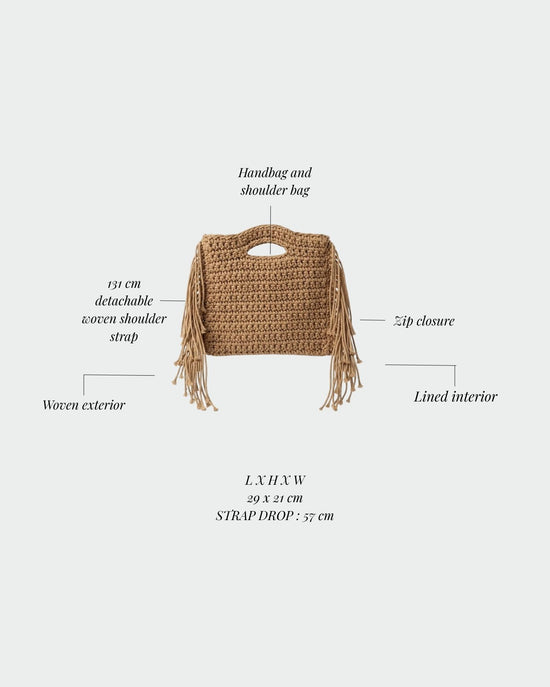 COAST fabric bag - SAND