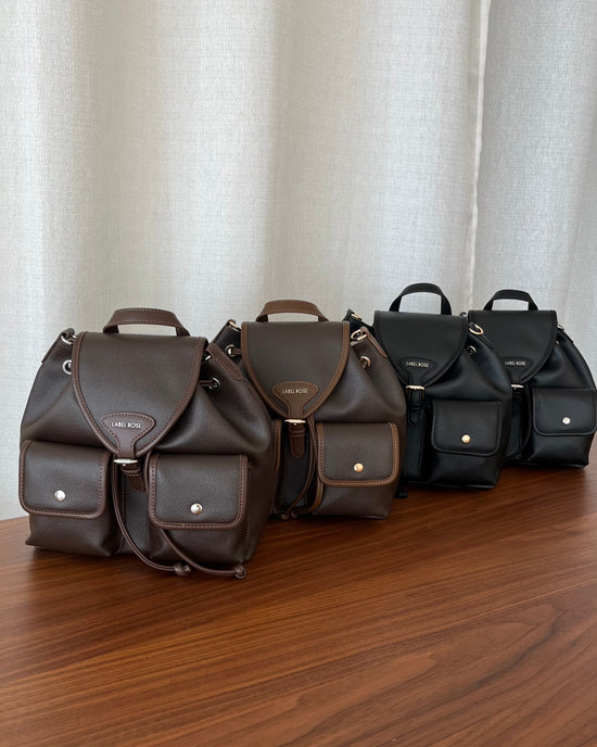 BAGPACK Backpack - DARK BROWN