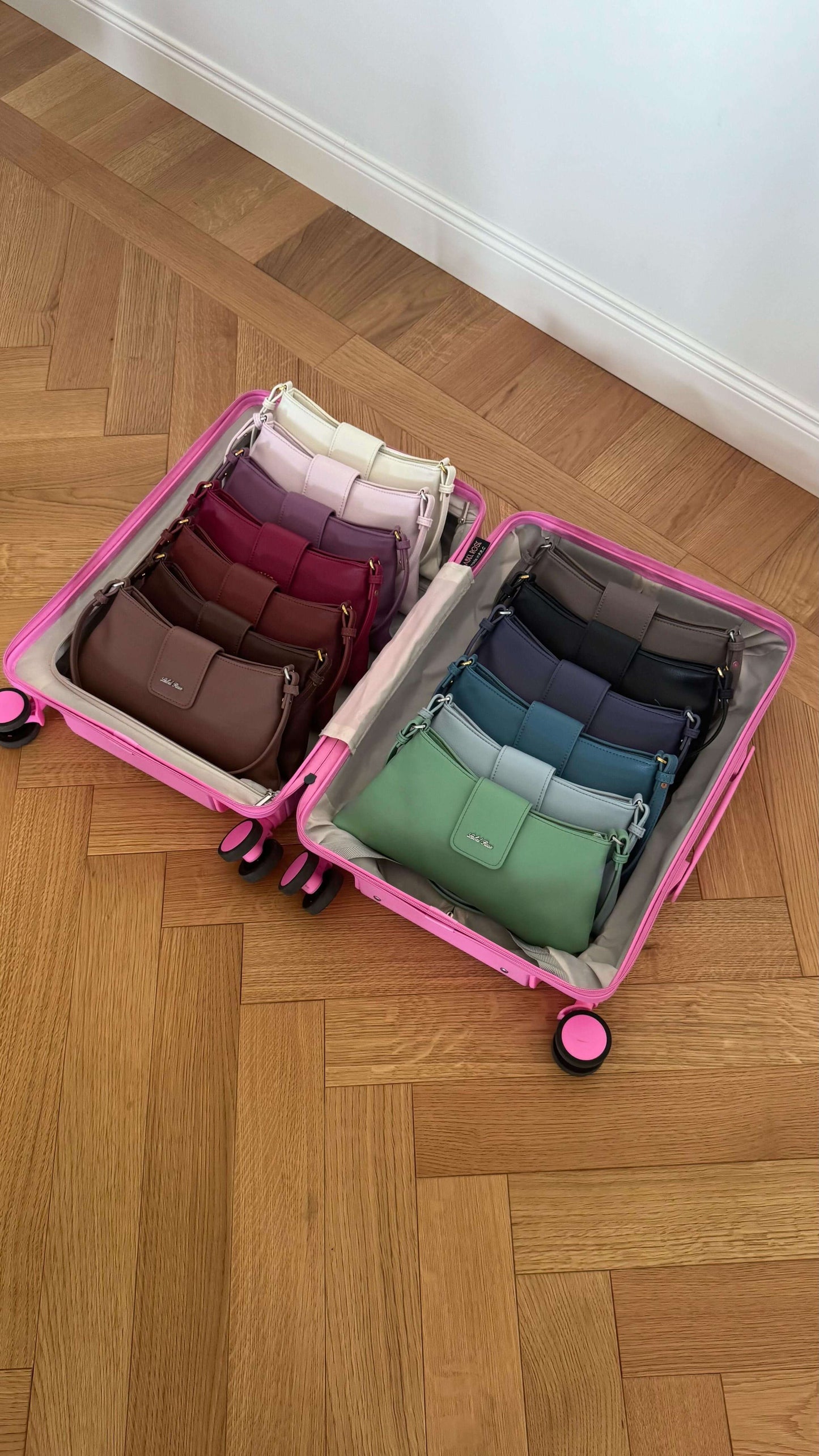 Borsa a spalla HANNAH - ALMOND