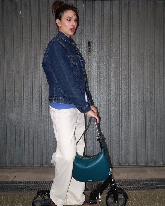 Bolso de hombro LILLIAN - VERDE BOSQUE