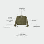 Borsa in tessuto COAST - GREEN