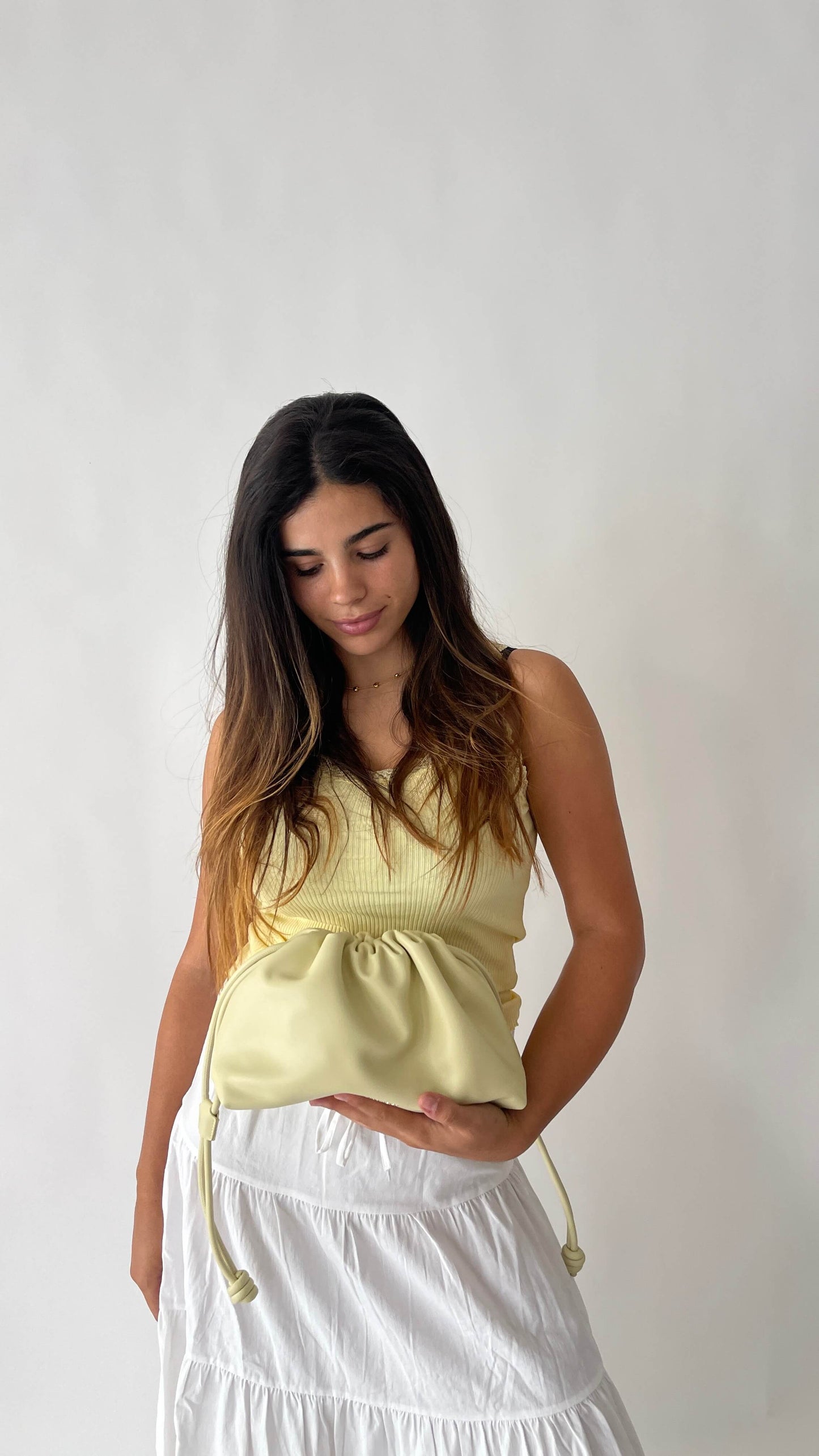 Borsa a tracolla JUDY - BUTTER YELLOW