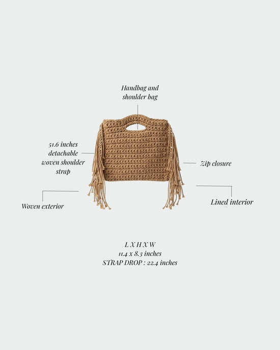 COAST fabric bag - SAND