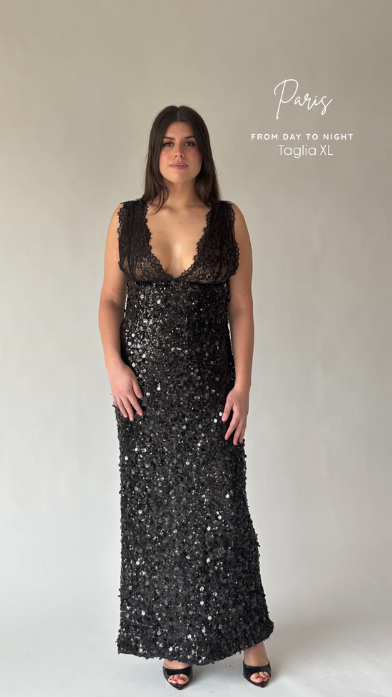 Vestito PARIS - BLACK